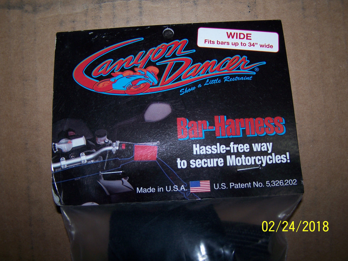 New Canyon Dancer Bar - Harness MAX 34" Wide