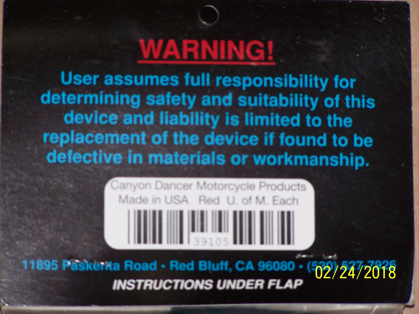 New Canyon Dancer Bar - Harness MAX 34" Wide